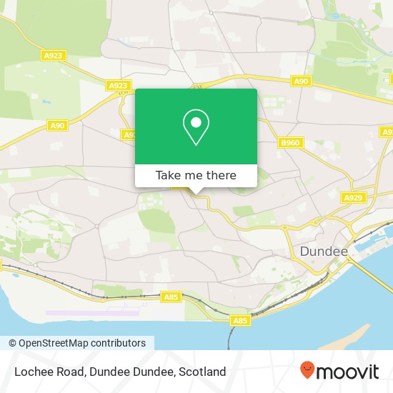 Lochee Road, Dundee Dundee map