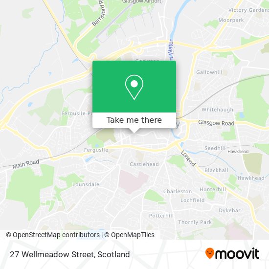 27 Wellmeadow Street map