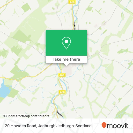 20 Howden Road, Jedburgh Jedburgh map