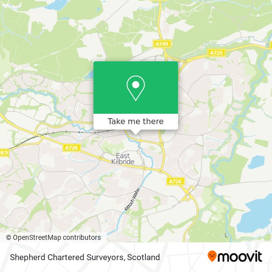 Shepherd Chartered Surveyors map