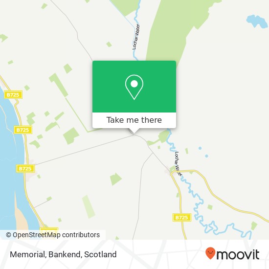 Memorial, Bankend map