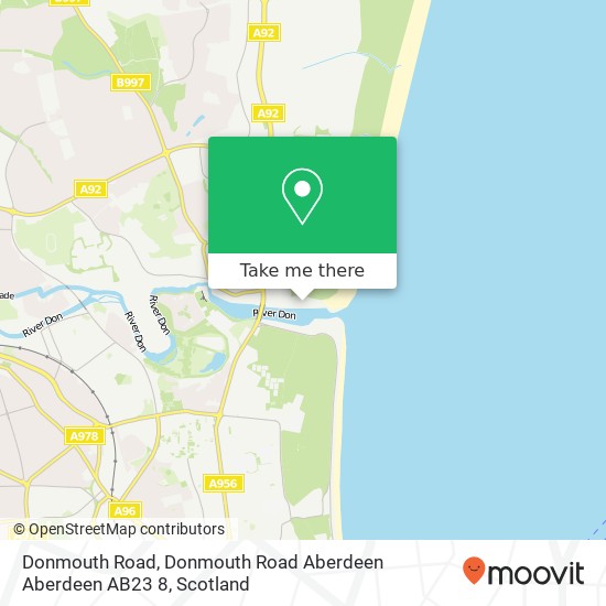 Donmouth Road, Donmouth Road Aberdeen Aberdeen AB23 8 map