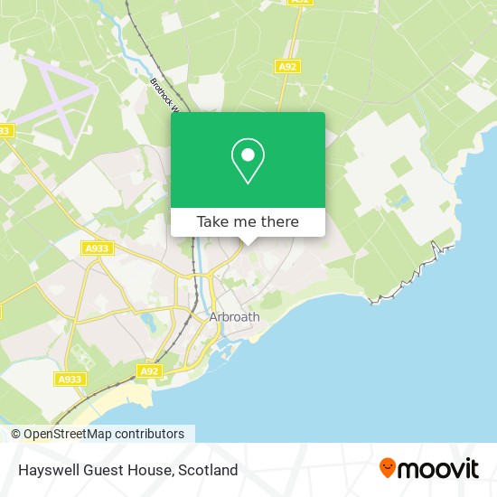 Hayswell Guest House map