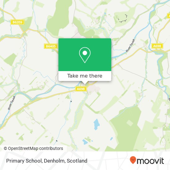 Primary School, Denholm map