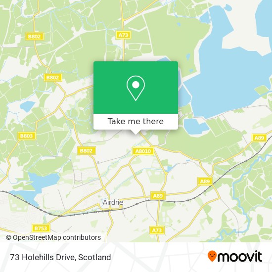 73 Holehills Drive map
