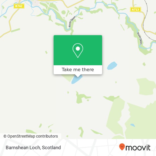 Barnshean Loch map