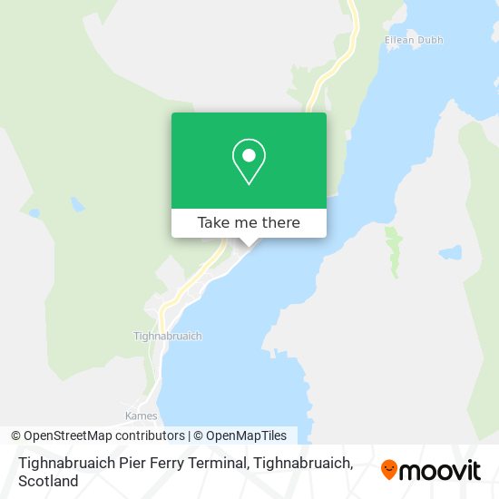 Tighnabruaich Pier Ferry Terminal, Tighnabruaich map