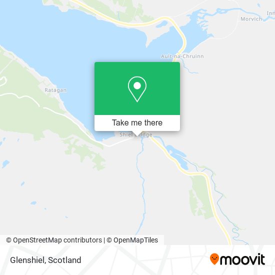 Glenshiel map