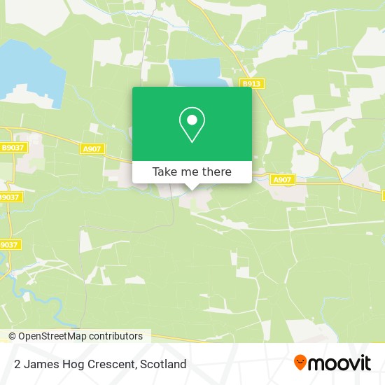 2 James Hog Crescent map