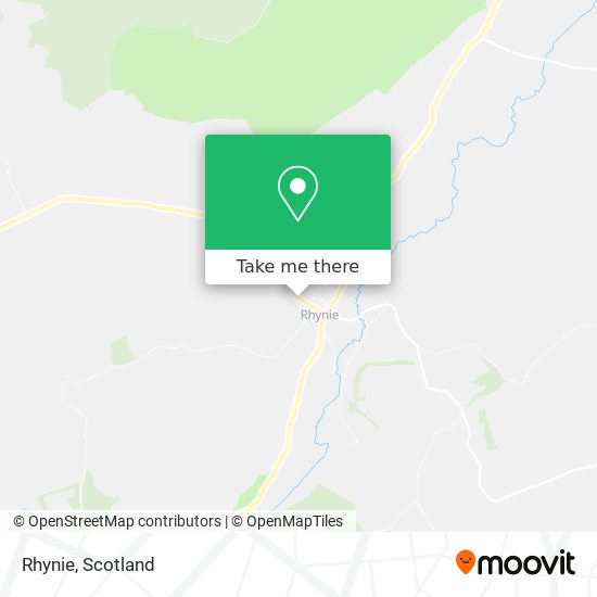 Rhynie map