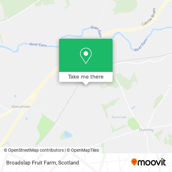Broadslap Fruit Farm map