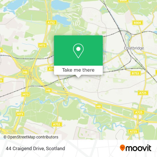 44 Craigend Drive map