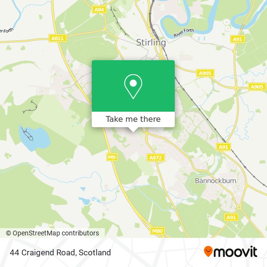 44 Craigend Road map