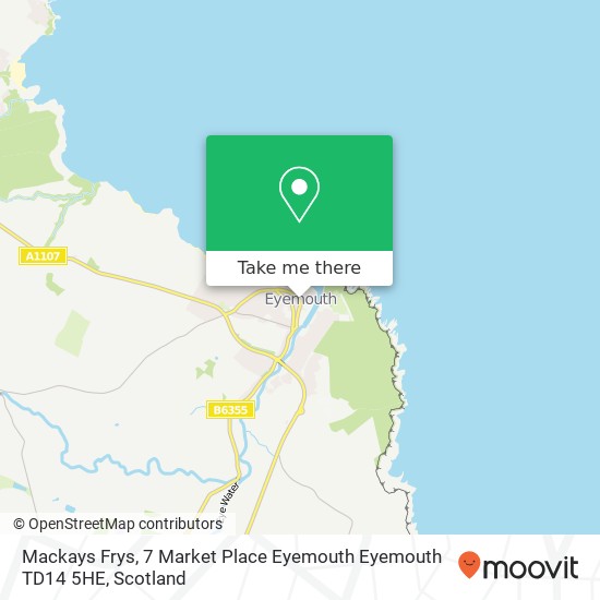 Mackays Frys, 7 Market Place Eyemouth Eyemouth TD14 5HE map