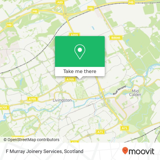 F Murray Joinery Services map