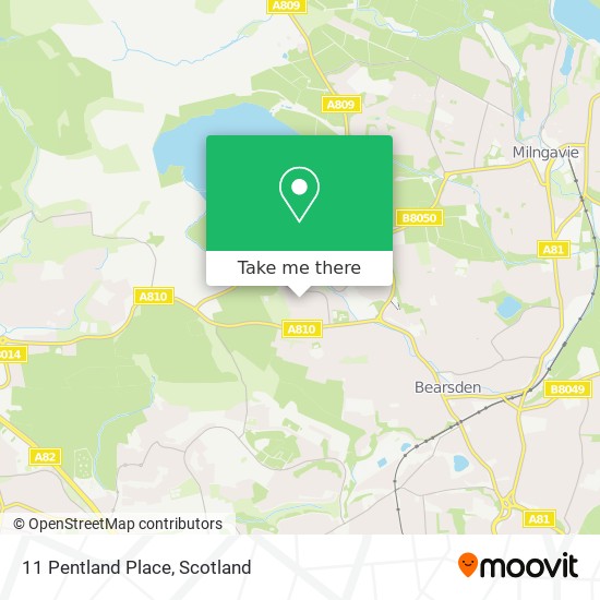 11 Pentland Place map