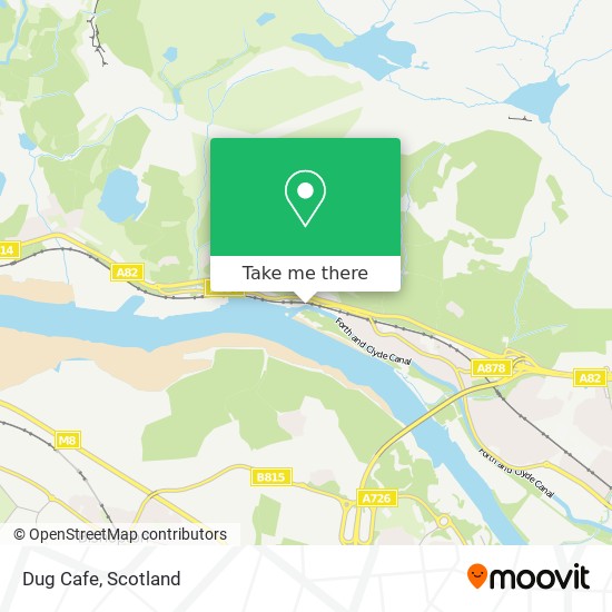 Dug Cafe map