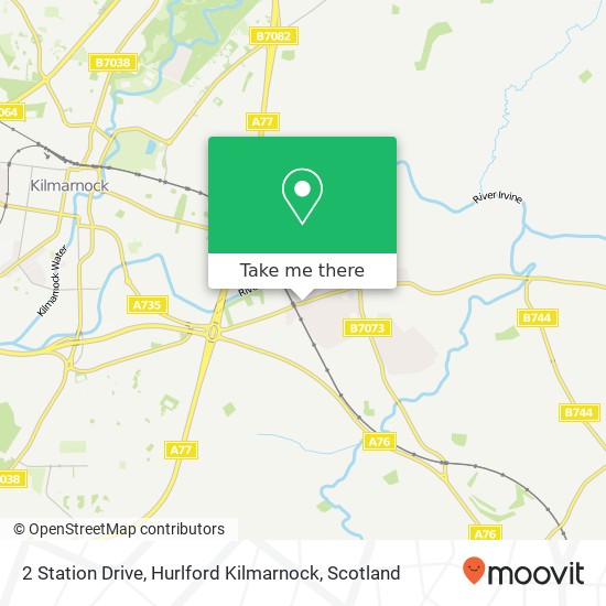 2 Station Drive, Hurlford Kilmarnock map
