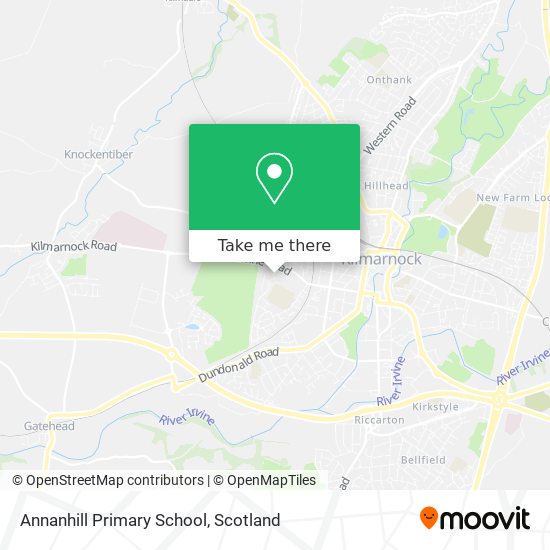 Annanhill Primary School map