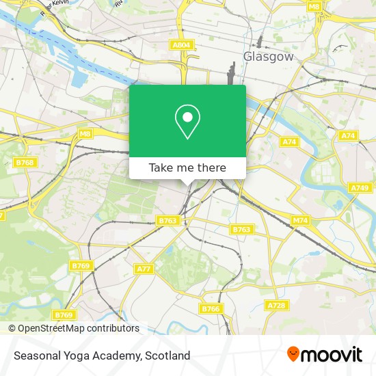 Seasonal Yoga Academy map