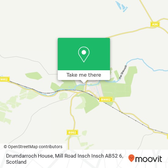 Drumdarroch House, Mill Road Insch Insch AB52 6 map