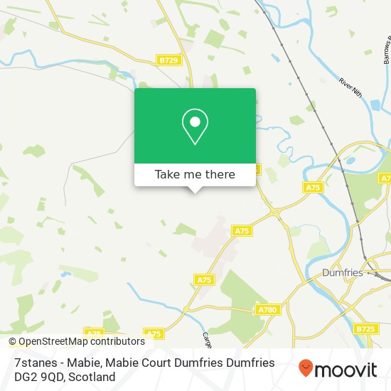 7stanes - Mabie, Mabie Court Dumfries Dumfries DG2 9QD map