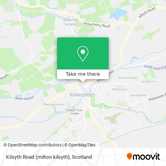 Kilsyth Road (milton kilsyth) map