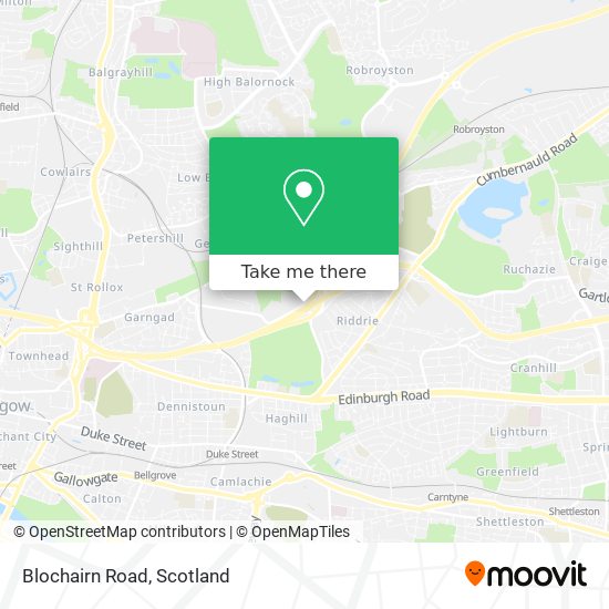 Blochairn Road map