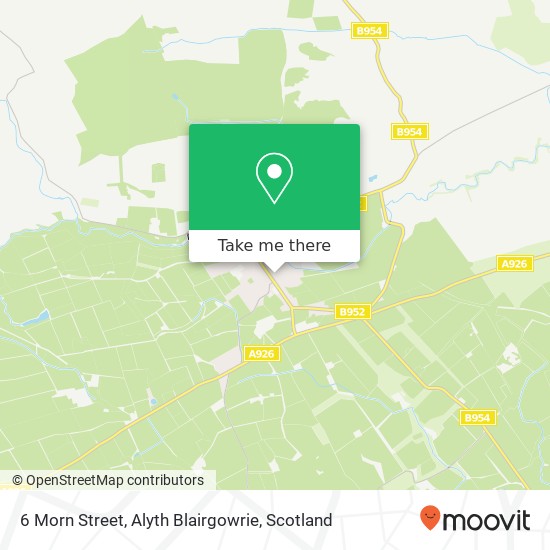 6 Morn Street, Alyth Blairgowrie map