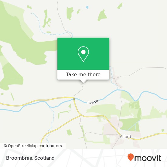 Broombrae map
