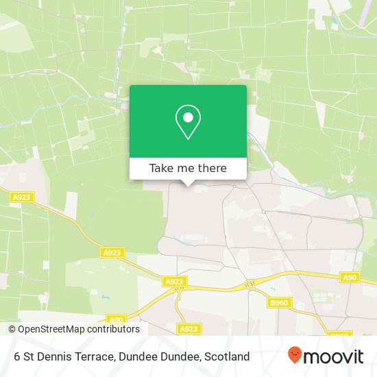 6 St Dennis Terrace, Dundee Dundee map