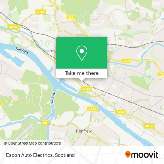 Escon Auto Electrics map