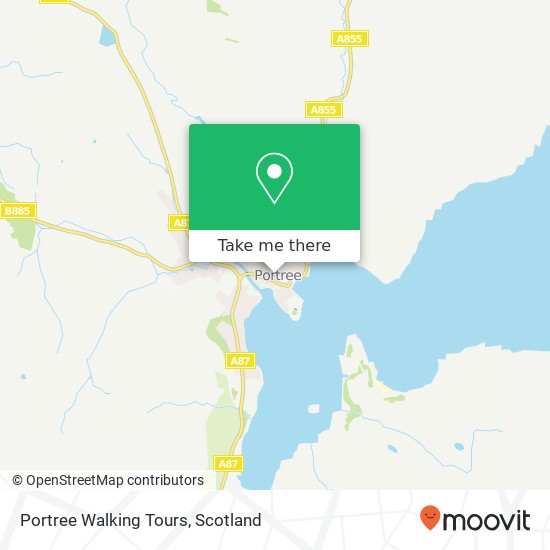 Portree Walking Tours map