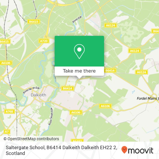 Saltergate School, B6414 Dalkeith Dalkeith EH22 2 map