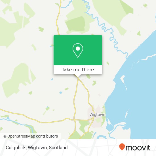 Culquhirk, Wigtown map