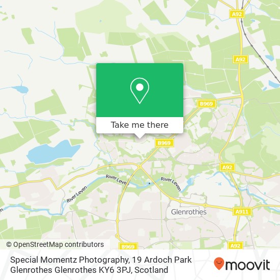 Special Momentz Photography, 19 Ardoch Park Glenrothes Glenrothes KY6 3PJ map