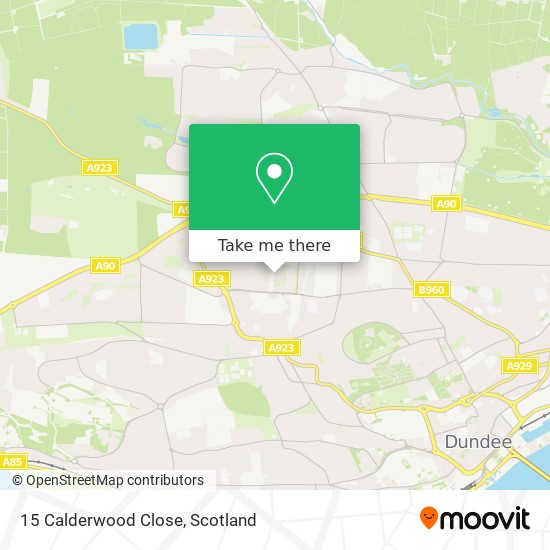 15 Calderwood Close map