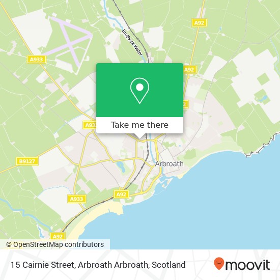 15 Cairnie Street, Arbroath Arbroath map