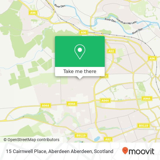 15 Cairnwell Place, Aberdeen Aberdeen map