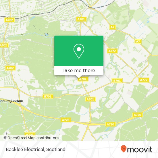 Backlee Electrical map