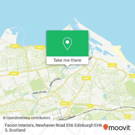 Facion Interiors, Newhaven Road Eh6 Edinburgh EH6 5 map