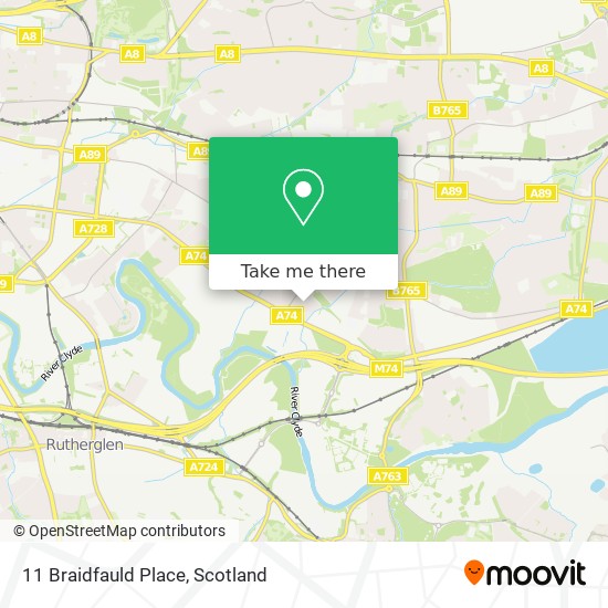 11 Braidfauld Place map