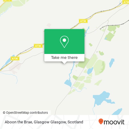 Aboon the Brae, Glasgow Glasgow map