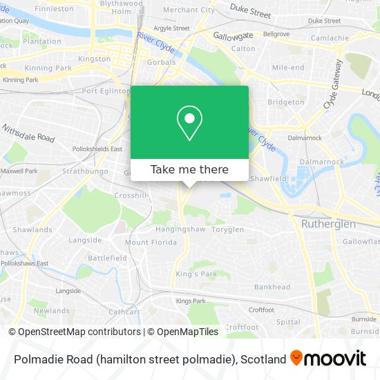 Polmadie Road (hamilton street polmadie) map