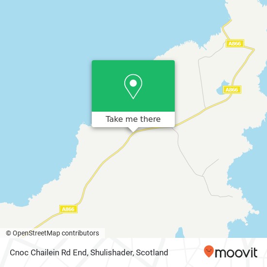 Cnoc Chailein Rd End, Shulishader map