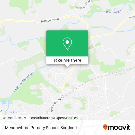 Meadowburn Primary School map