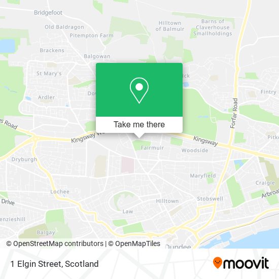1 Elgin Street map