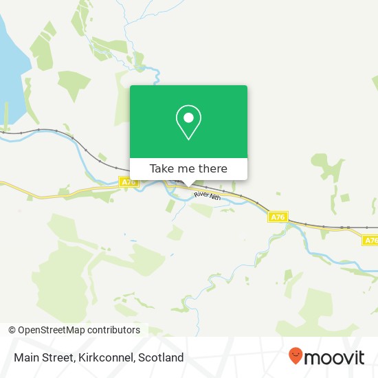 Main Street, Kirkconnel map