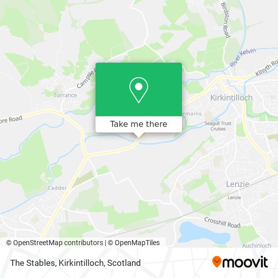 The Stables, Kirkintilloch map