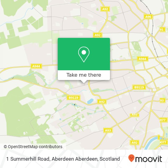 1 Summerhill Road, Aberdeen Aberdeen map